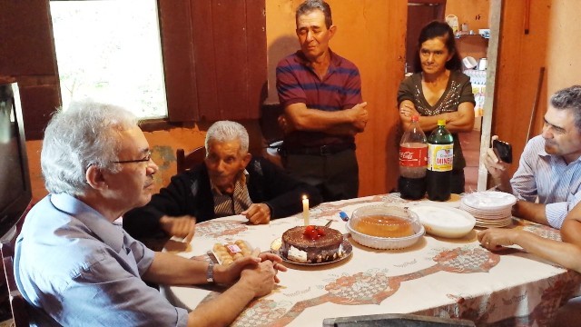 José Nicolau contando casos antigos após o almoço em 16.01.2016 José Nicolau contando casos antigos após o almoço em 16.01.2016