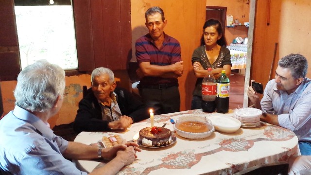 José Nicolau contando casos antigos, após o almoço em 16.01.2016 José Nicolau contando casos antigos, após o almoço em 16.01.2016